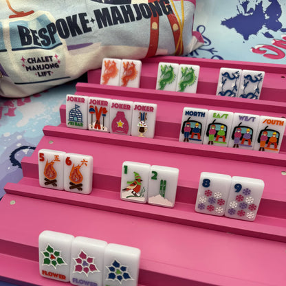The Chalet - Frosty Lilac Mahjong Tiles
