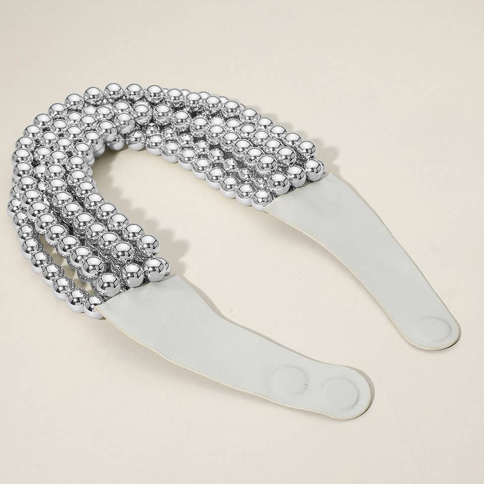 *Best* New Chunky Beaded Layered Magnetic Necklace