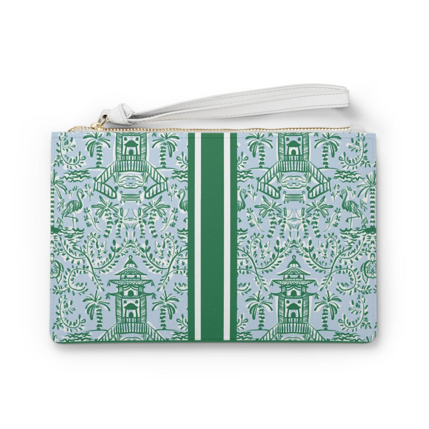 Britt Mills Mahjong Card Pouch (Faux-Leather)
