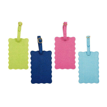 Lizard Scallop Luggage Tag