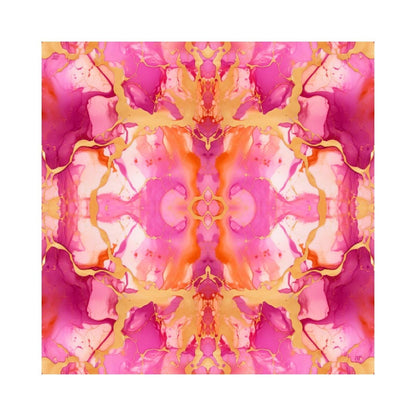 Golden Pink Mahjong Mat |  Grand Marble [Non-Neoprene]