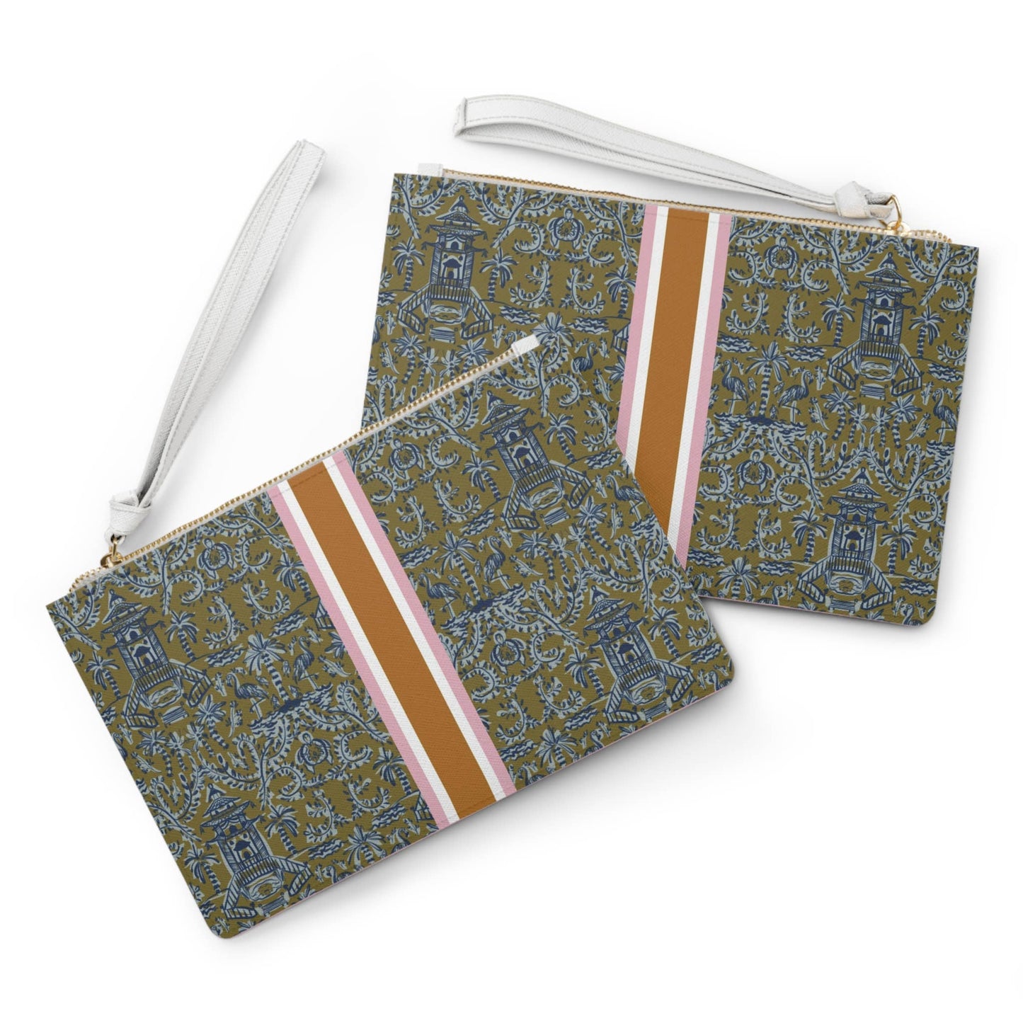 Britt Mills Mahjong Card Pouch (Faux-Leather)