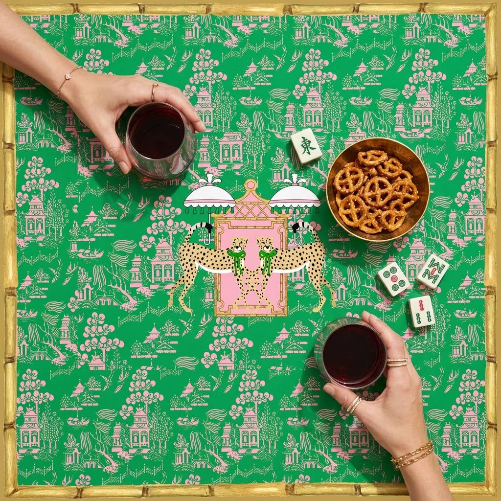 Mahjong Tablecloth, Boutique Monogram