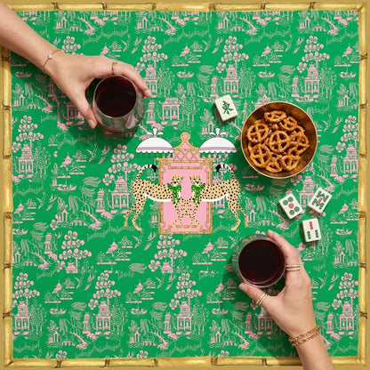 Mahjong Tablecloth, Boutique Monogram