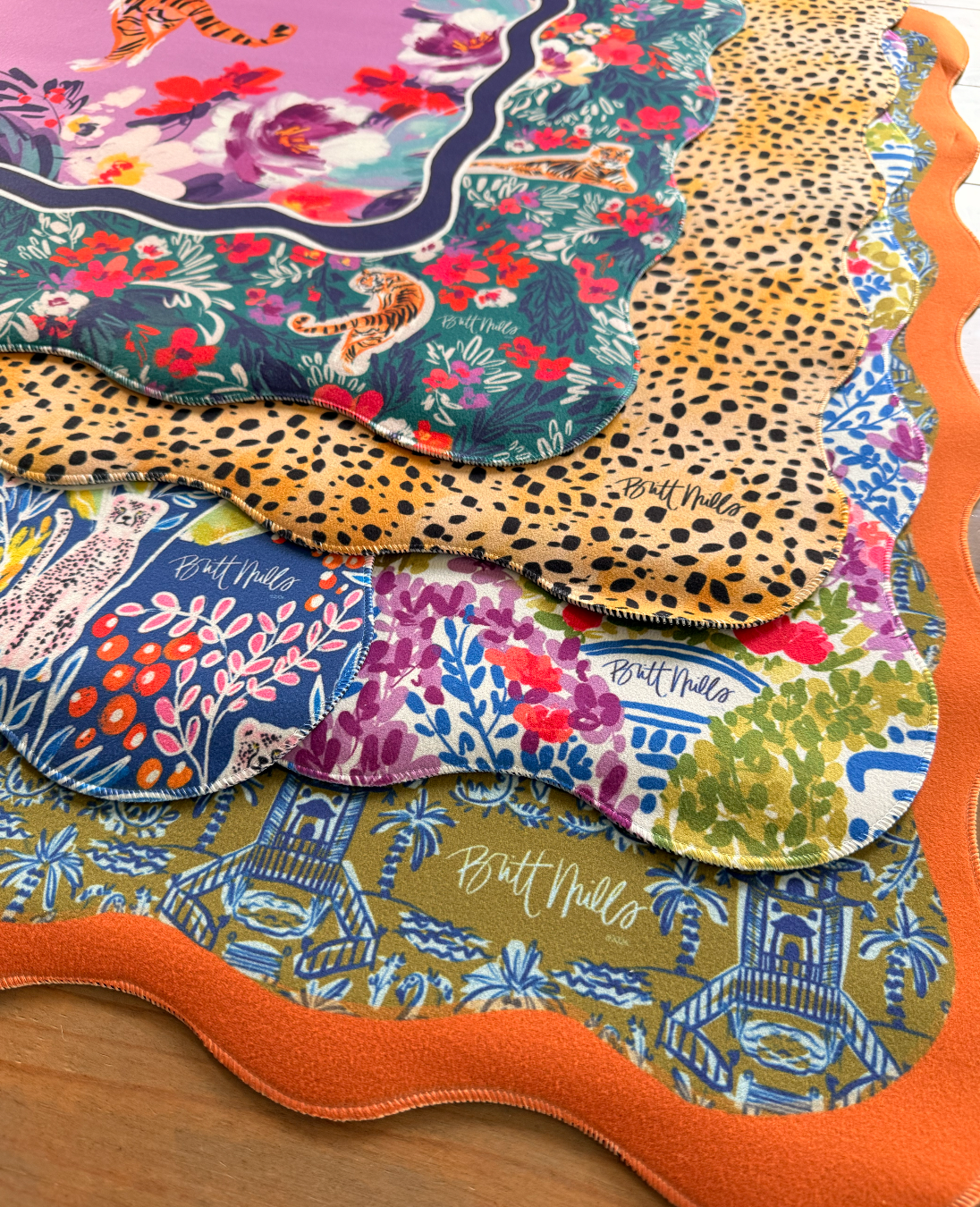Britt Mills Mahjong Mats (Non-Neoprene)