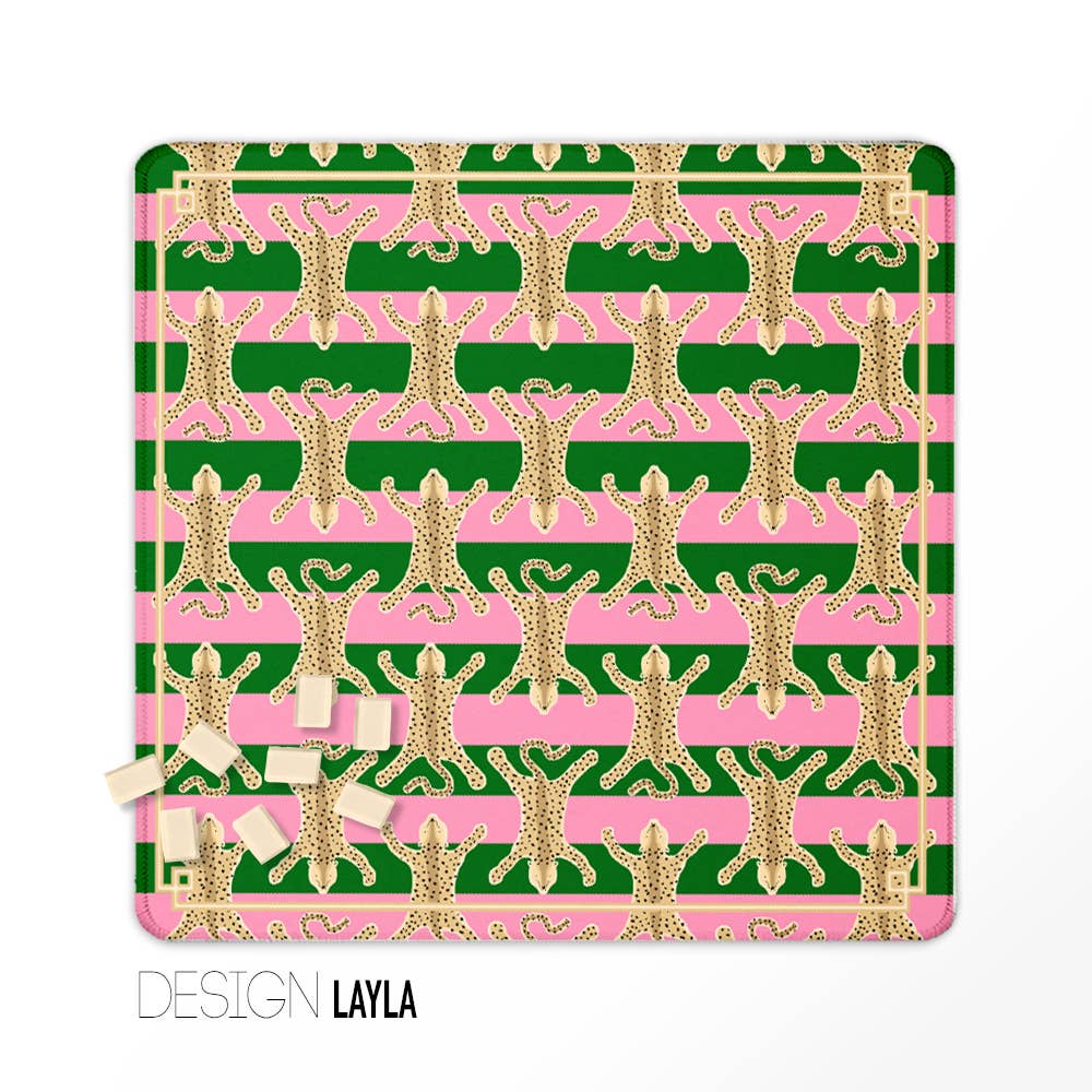 Mahjong Game Mat, Boutique Monogram