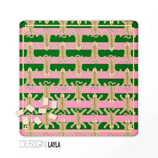 Mahjong Game Mat, Boutique Monogram