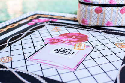 Bamboo Blossom Mahjong Mat – Eau de Mahj Collection