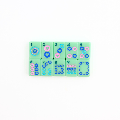 MINI TRAVEL MAHJONG  |  Mini Anywhere Series  |  Green