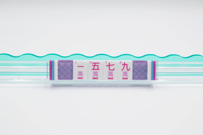 Crystal Confetti Purple | Mahjong with a Sprinkle of Color