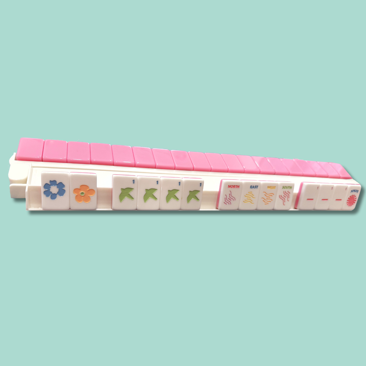 Heirloom Engraved Mahjong Tile Set - Modern + Bright Collection