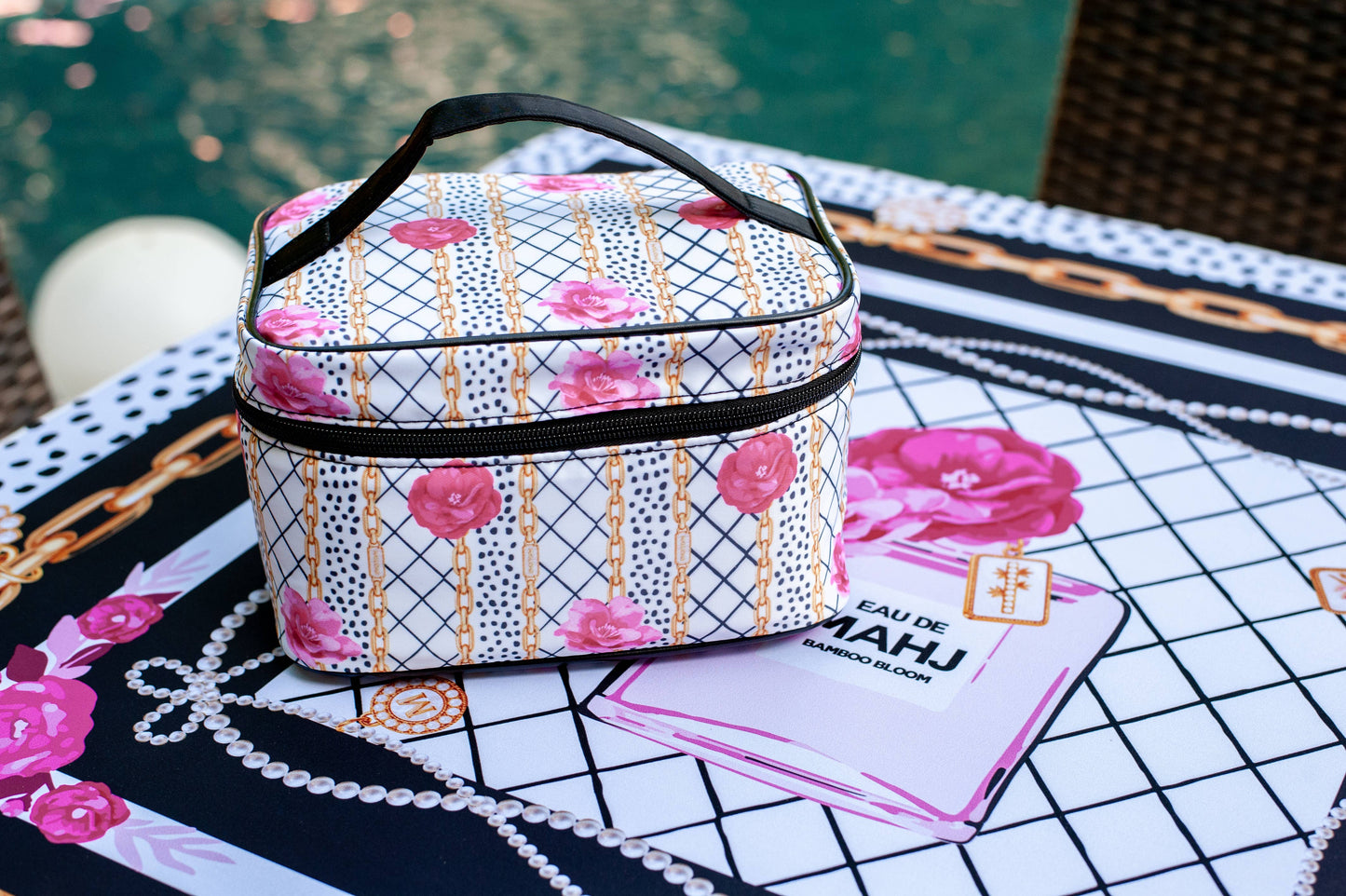 Bamboo Blossom Mahjong Mat – Eau de Mahj Collection