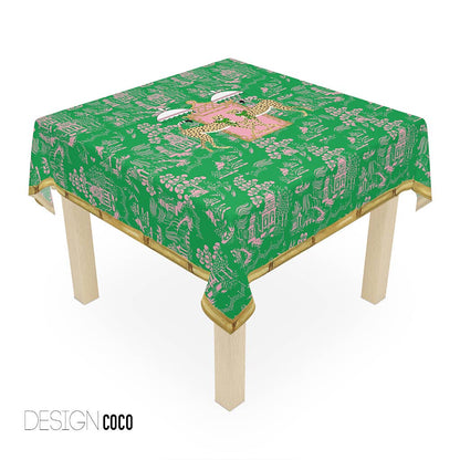 Mahjong Tablecloth, Boutique Monogram