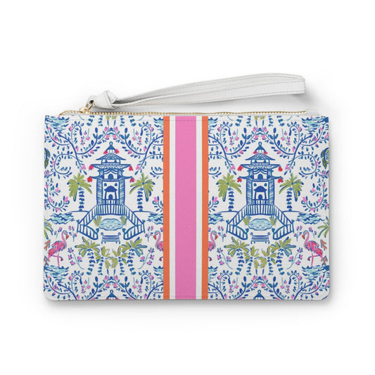 Britt Mills Mahjong Card Pouch (Faux-Leather)