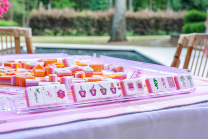 Bams & Bubbly Mahjong Tiles - Champagne