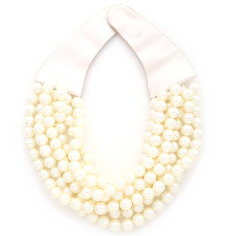 *Best* New Chunky Beaded Layered Magnetic Necklace