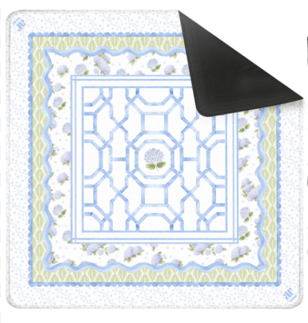 Hamptons Hydrangea Mahjong Mat