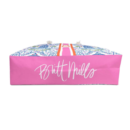 Britt Mills Mahjong Tote Bags