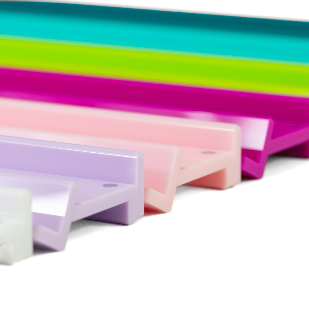 MAHJONG RACKS | Premium Acrylic | 4 Racks + 4 Pushers