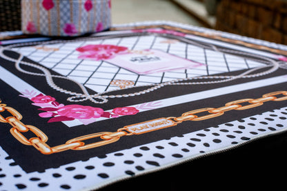 Bamboo Blossom Mahjong Mat – Eau de Mahj Collection