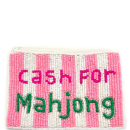 CASH FOR MAHJONG COIN BAG, 60 0975