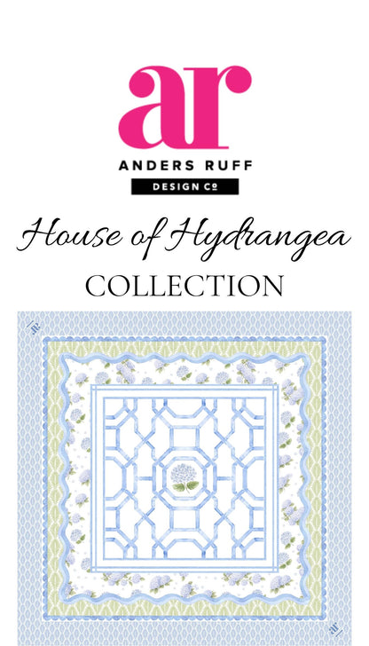 Hamptons Hydrangea Mahjong Mat