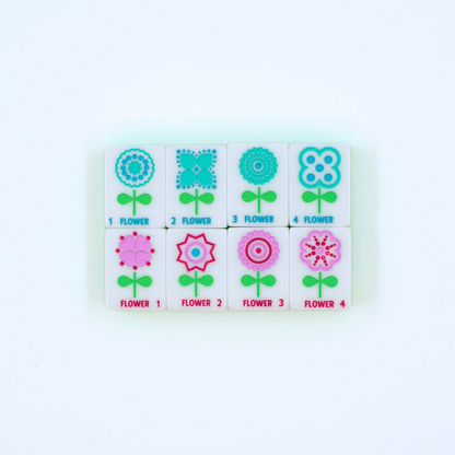 Crystal Confetti Purple | Mahjong with a Sprinkle of Color