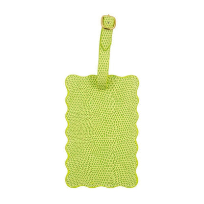 Lizard Scallop Luggage Tag