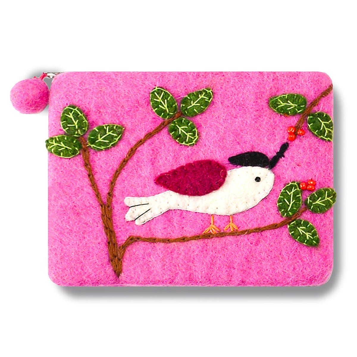 Bird on the Branch Theme Coin Purse