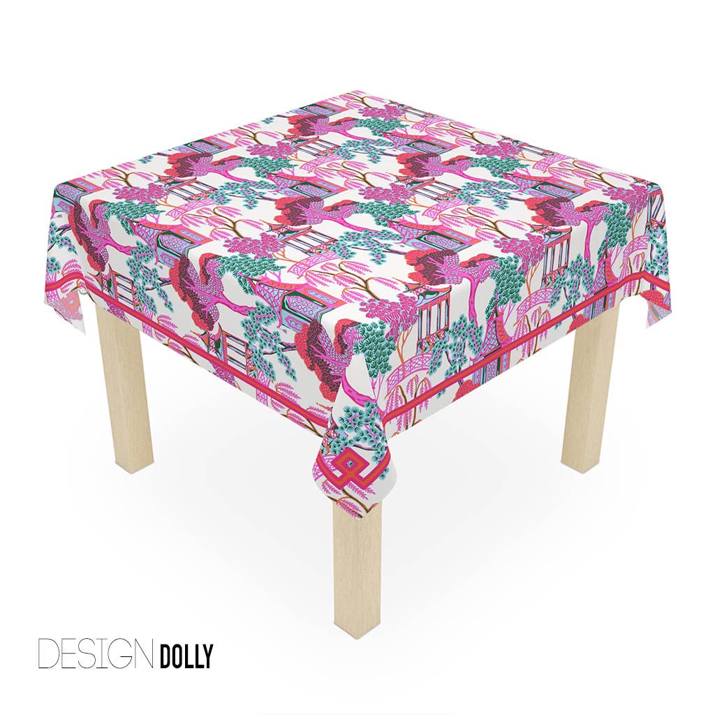 Mahjong Tablecloth, Boutique Monogram