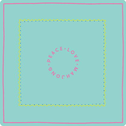 Mats- Peace Love Mahjong