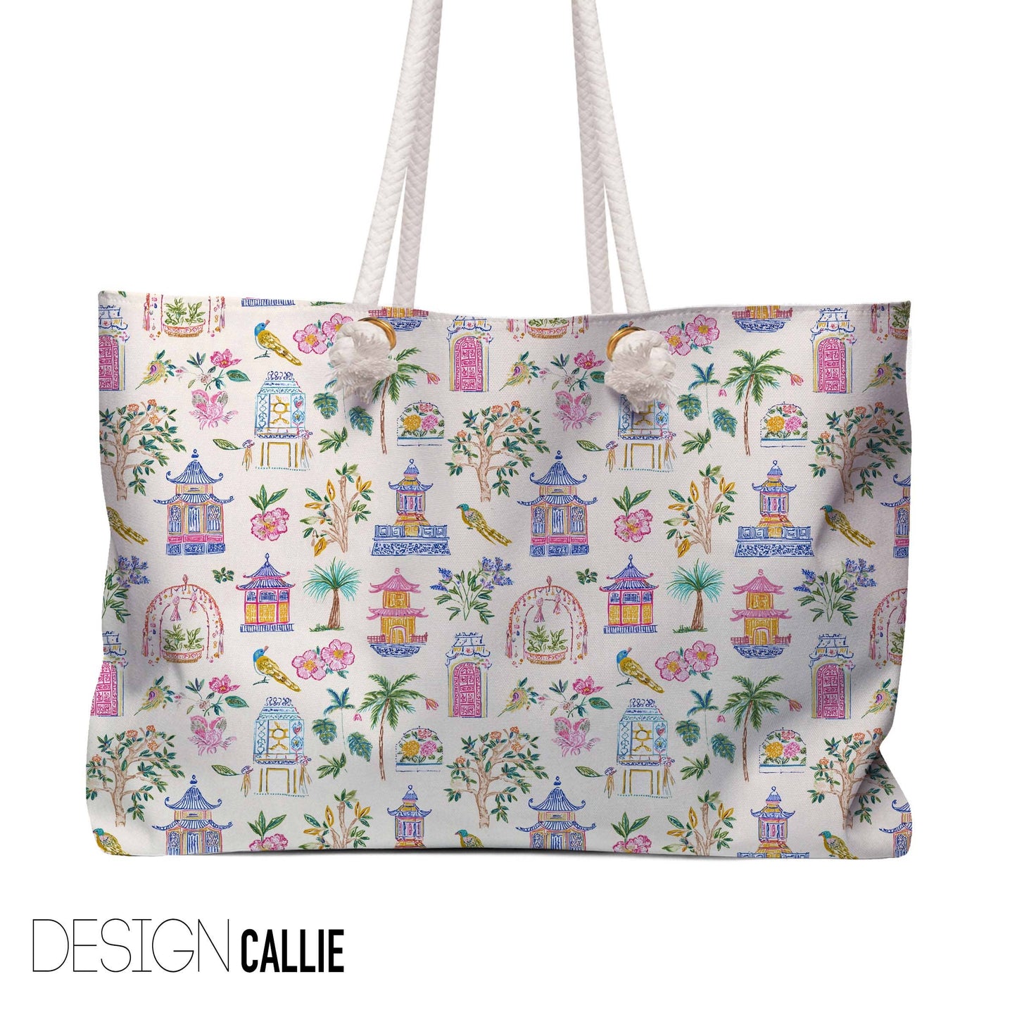 Mahjong Tote Bag, Boutique Monogram