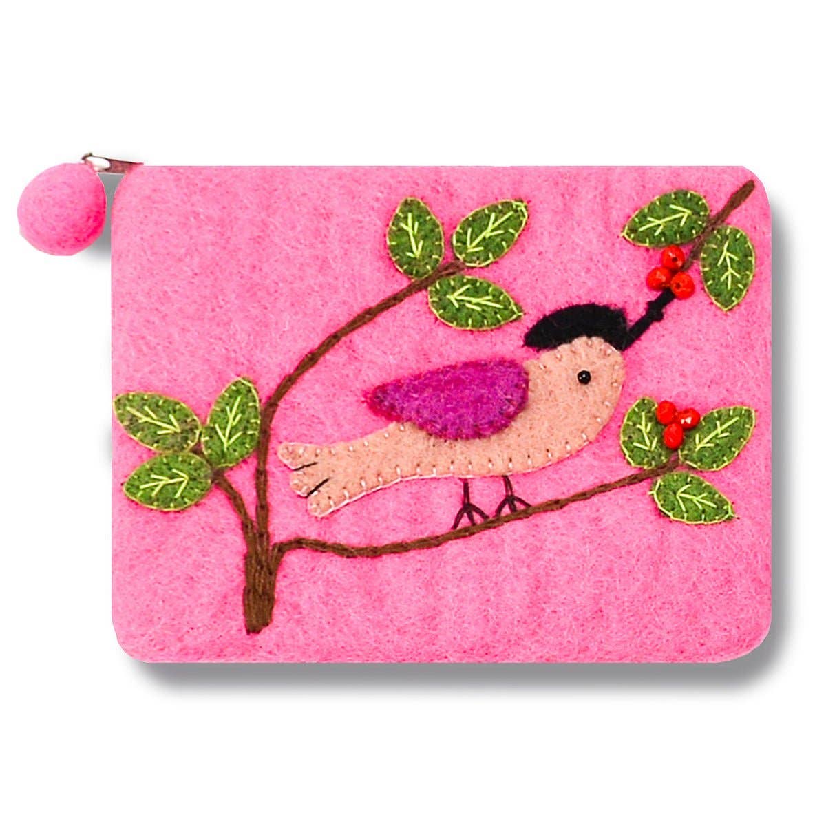 Bird on the Branch Theme Coin Purse