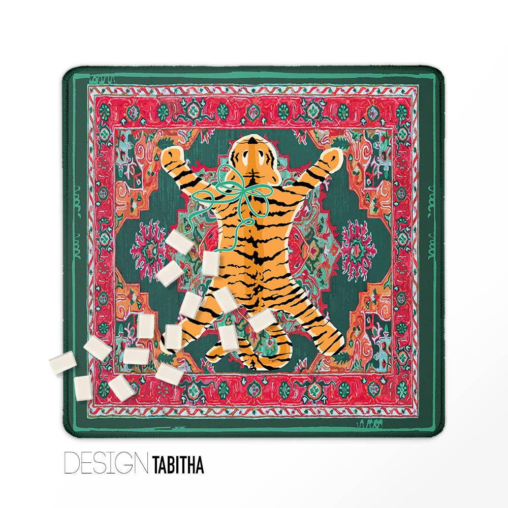 Mahjong Game Mat, Boutique Monogram