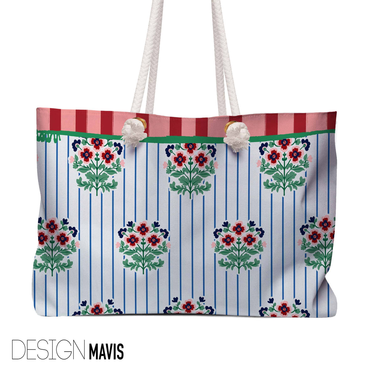 Mahjong Tote Bag, Boutique Monogram