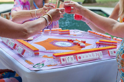 Bams & Bubbly Mahjong Tiles - Champagne