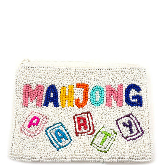 MAHJONG PARTY COIN BAG, 60 0976