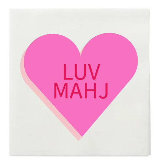 “LUV MAHJ" COCKTAIL NAPKINS