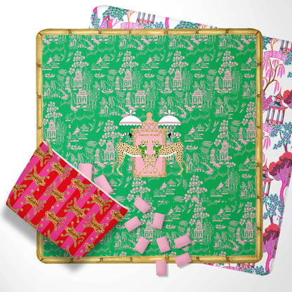 Mahjong Game Mat, Boutique Monogram