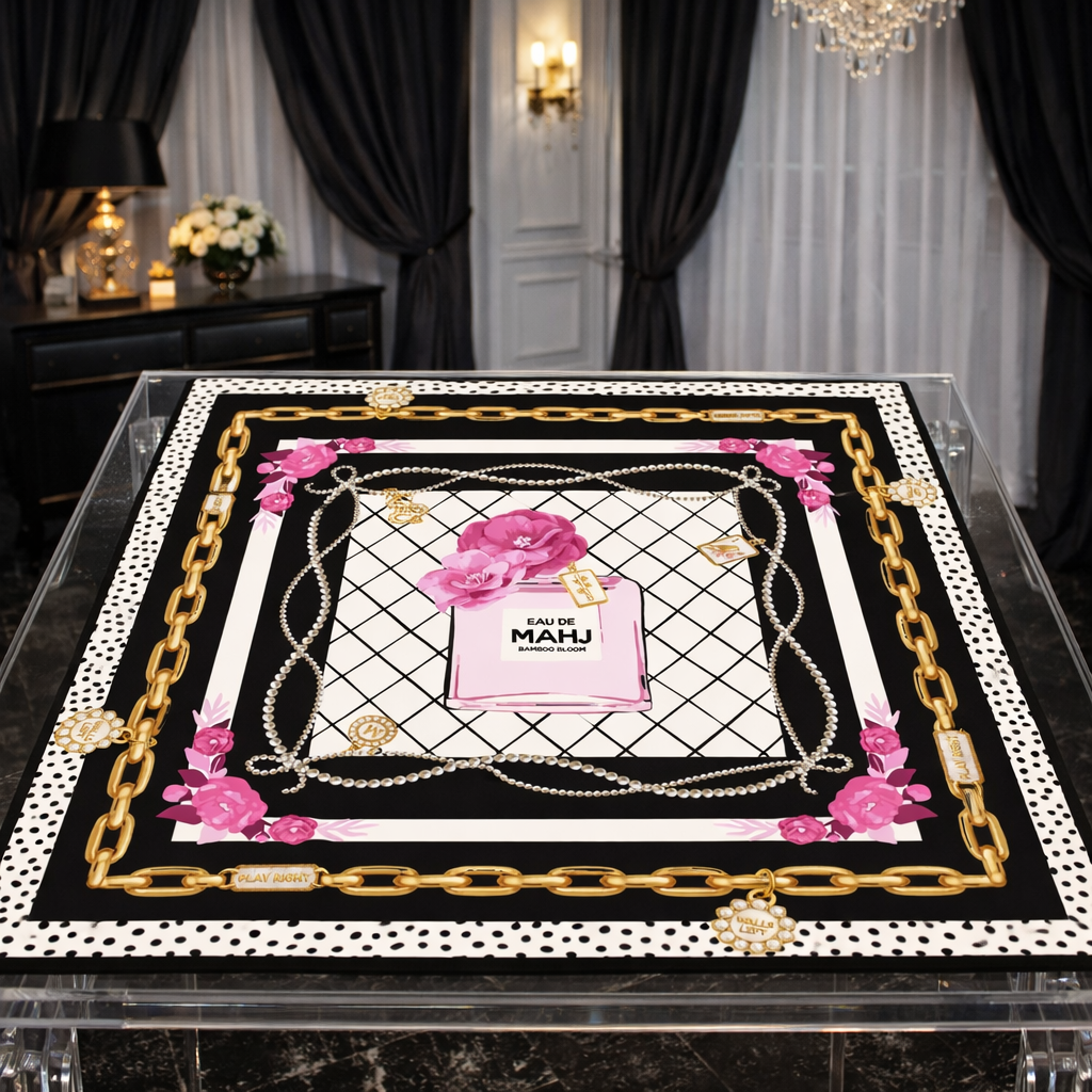 Bamboo Blossom Mahjong Mat – Eau de Mahj Collection