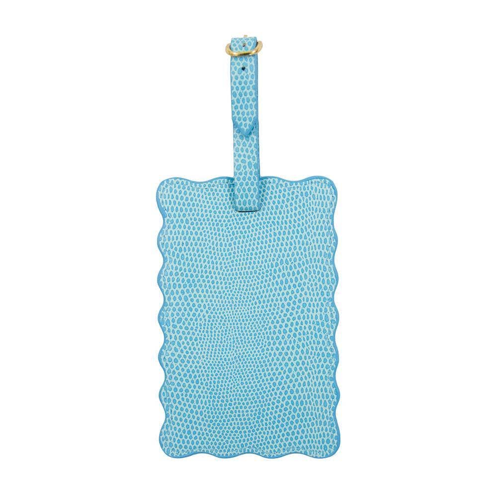 Lizard Scallop Luggage Tag