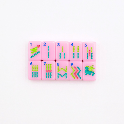 MINI TRAVEL MAHJONG  |  Mini Anywhere Series  |  Pink