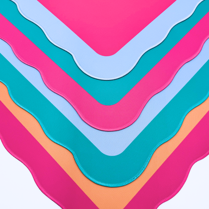 MINI MAHJONG MAT  |  Color Wave  |  21" x 21"