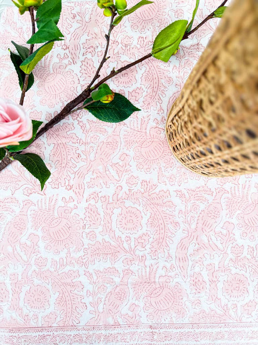 Blush Pheasant Tablecloth