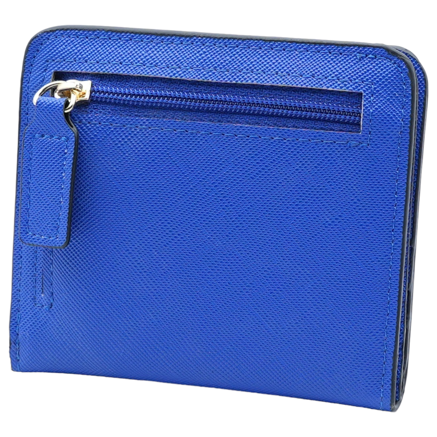 Women's Small Compact Bifold Luxury Wallet With Window ID