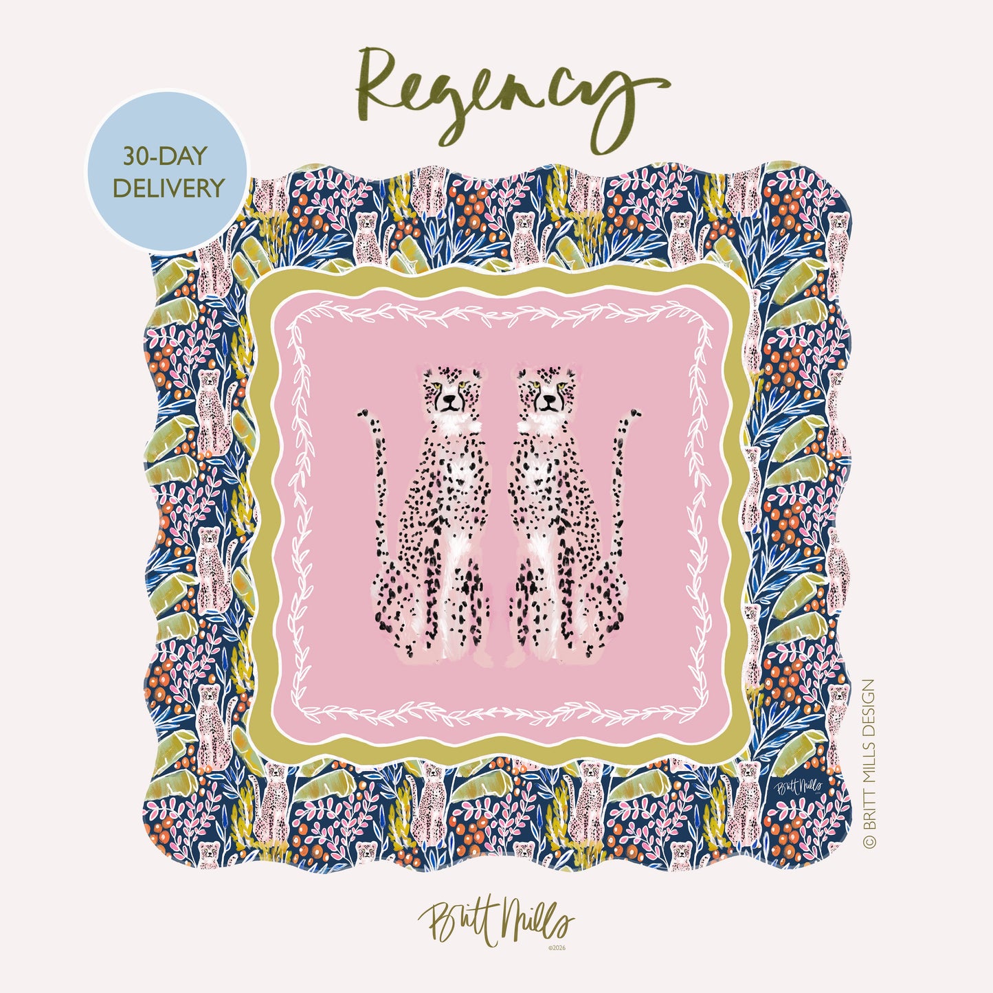 Britt Mills Mahjong Mats (Non-Neoprene)