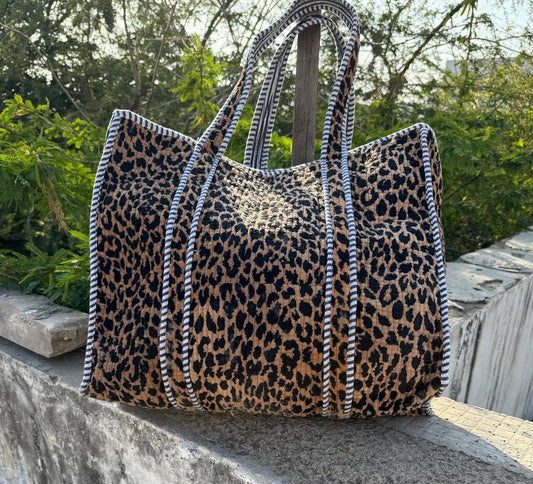 Tote Bag Market Bag Velvet Travel Bag New Design Quilted Bag