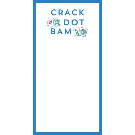 Mahjong Crack Dot Bam List Notepad