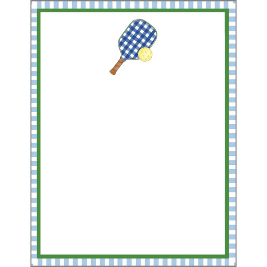 Preppy Pickleball Notepad