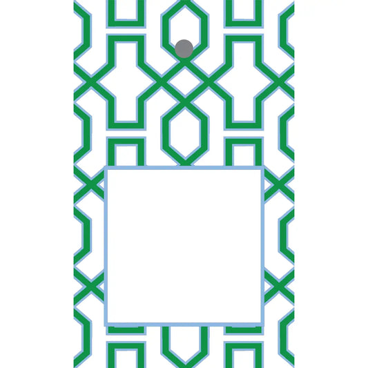 Trellis Green Full Color Gift Tags